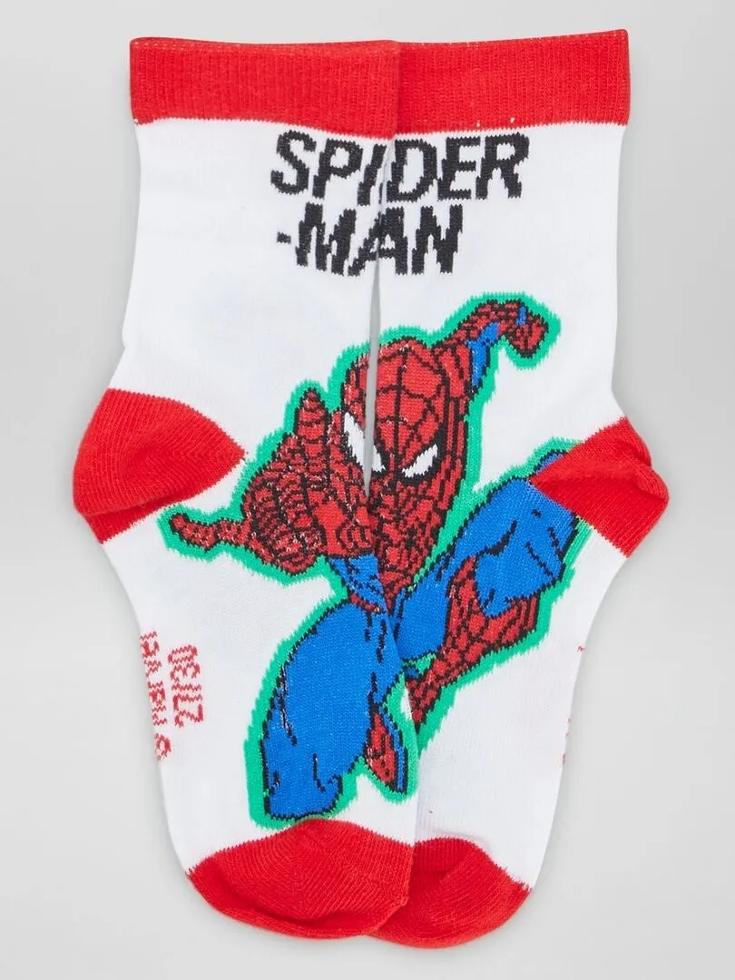 Pack de calcetines 'Spider-man' - 3 pares - AZUL